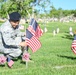 Memorial Day Flag Laying at Utah Veterans Cemetery