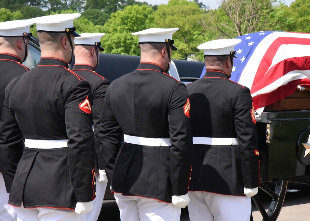 Marine Corps Pfc. Harold V. Thomas Funeral