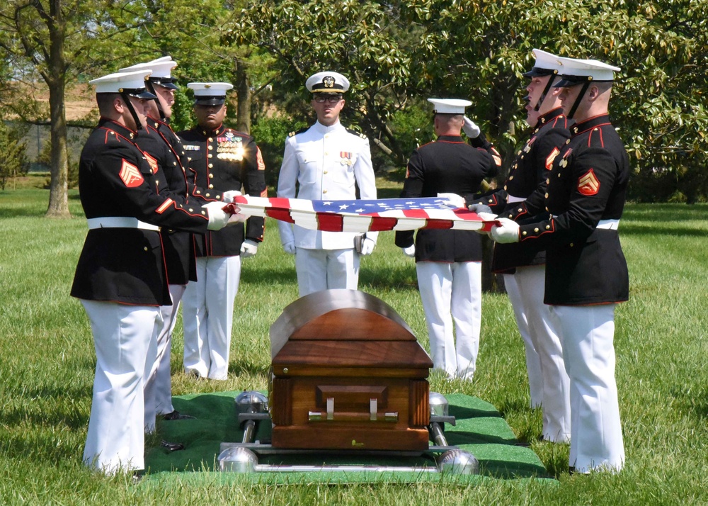 Marine Corps Pfc. Harold V. Thomas Funeral