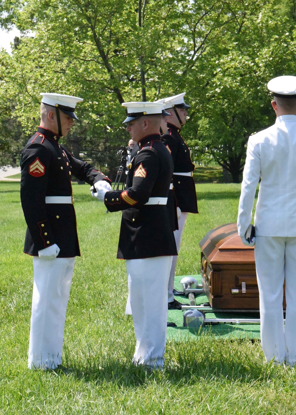 Marine Corps Pfc. Harold V. Thomas Funeral
