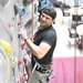 One arm, no sweat-Hill Afb civilian learns to belay with one arm