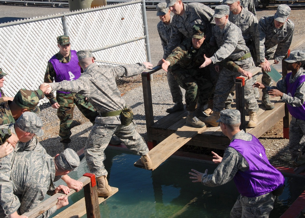 Airmen and obstacle