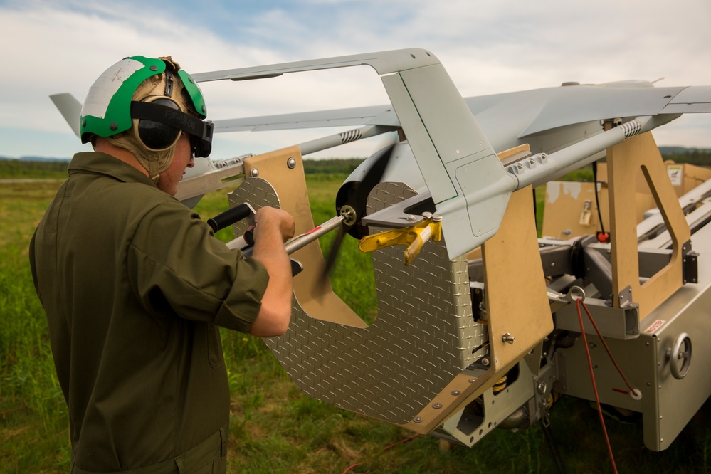 Exercise Frozen Reindeer: VMU-2 Flight Operations