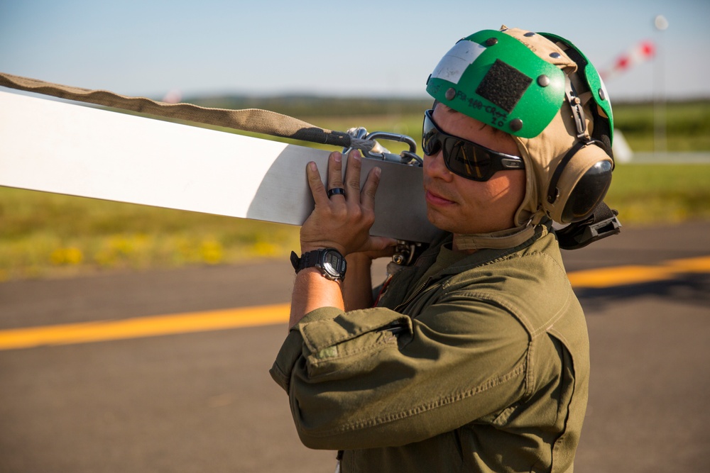 Exercise Frozen Reindeer: VMU-2 Flight Operations