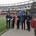 102nd Intelligence Wing Honor Guard Posts Colors at Gillette Stadium on Memorial Day