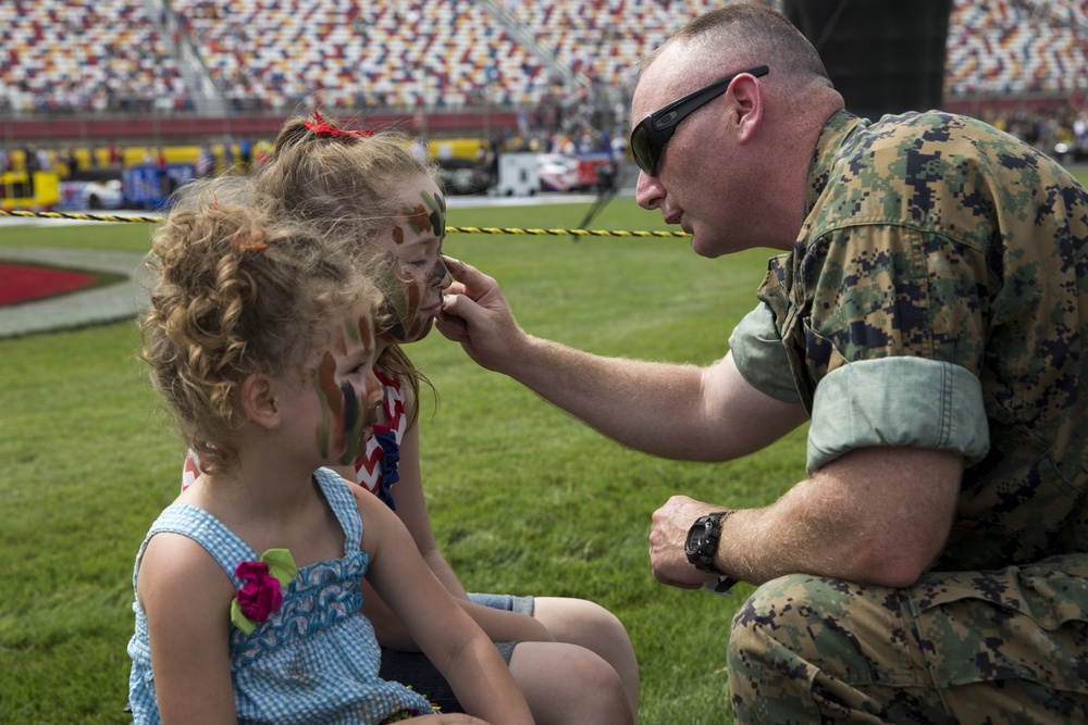 On Your Mark, Get Set, Marine Coprs