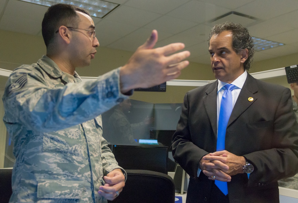 Continuum of Learning team visits Keesler