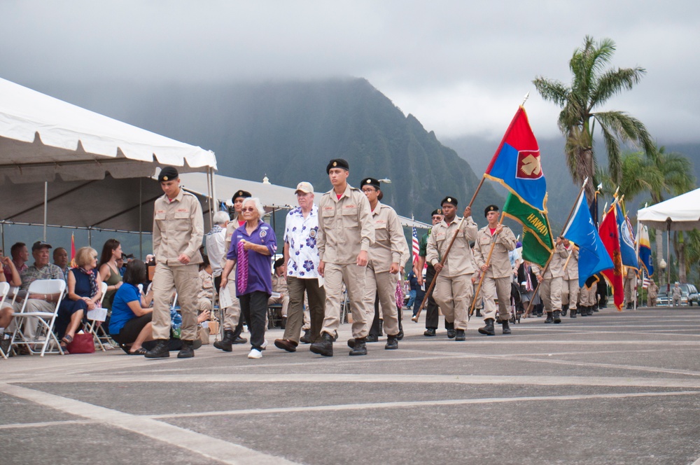 Hawaii governor hosts Memorial Day ceremony