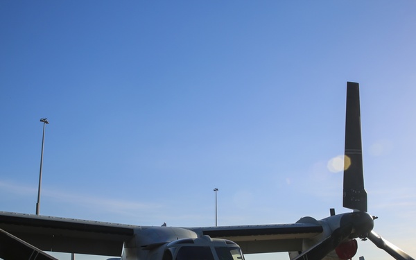 MV-22 Osprey tiltrotor aircraft arrive in the Top End