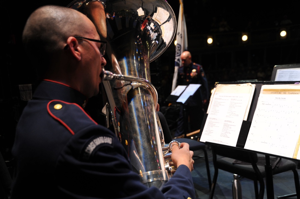 Coast Guard Band Performs at University of Delaware, Kicking Off 2018 Concert Tour