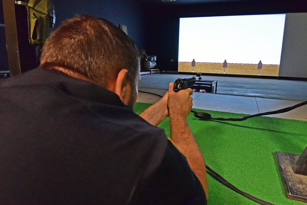 Italian Carabinieri Training at Caserma Del Din, Vicenza, Italy.