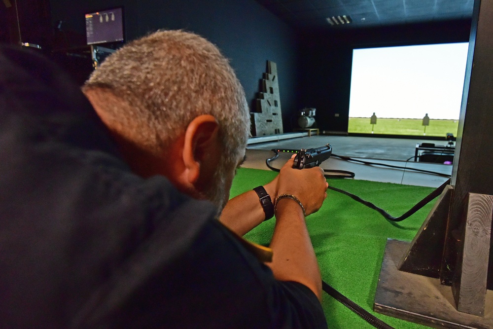 Italian Carabinieri Training at Caserma Del Din, Vicenza, Italy.