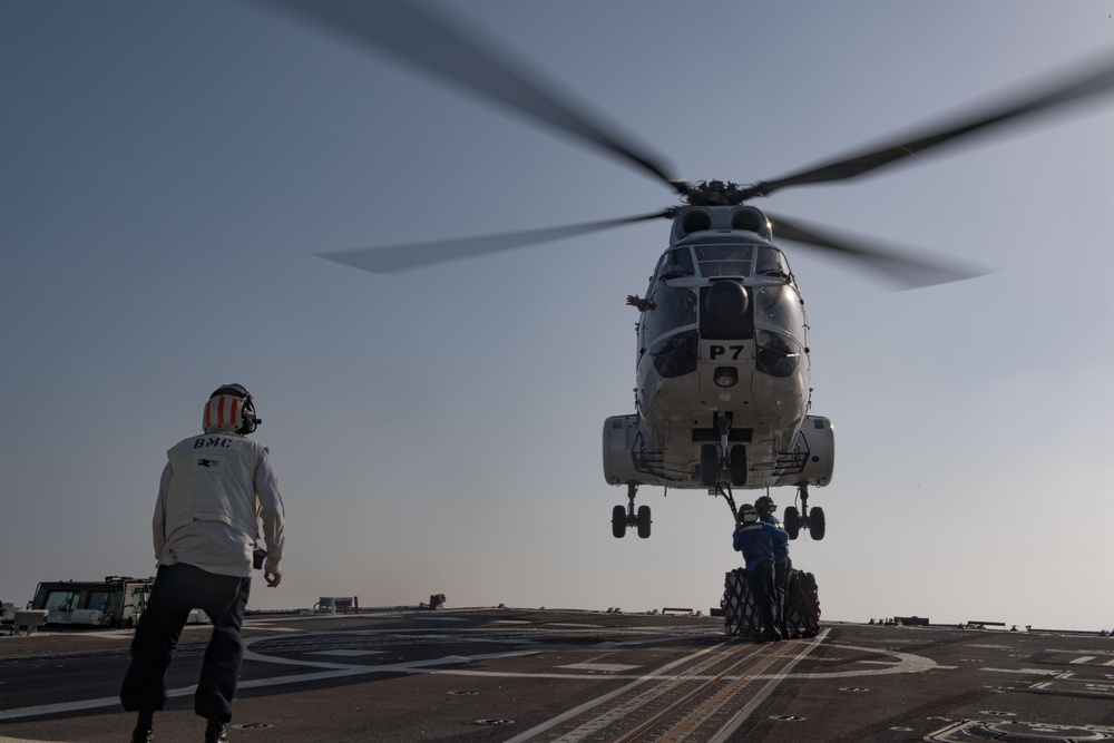 REPLENISHMENT AT SEA