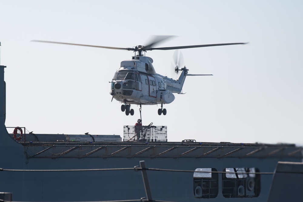REPLENISHMENT AT SEA