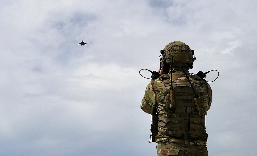 JTACs train in close air support