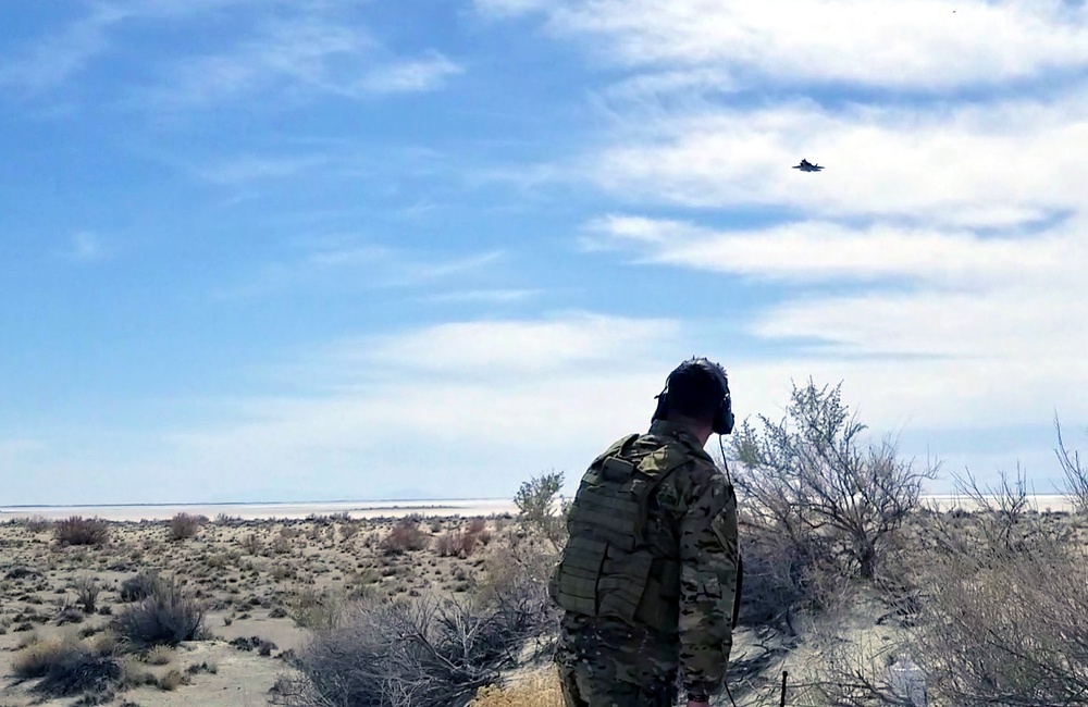 JTACs train in close air support