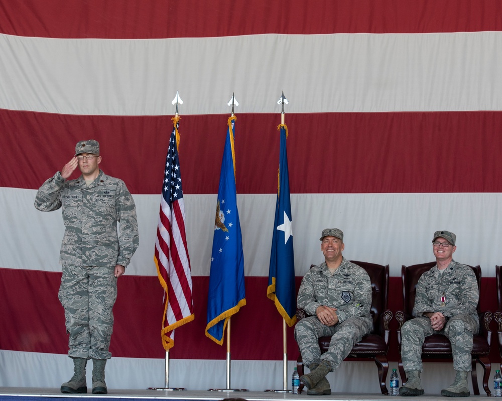 56th Comptroller Squadron Change of Command