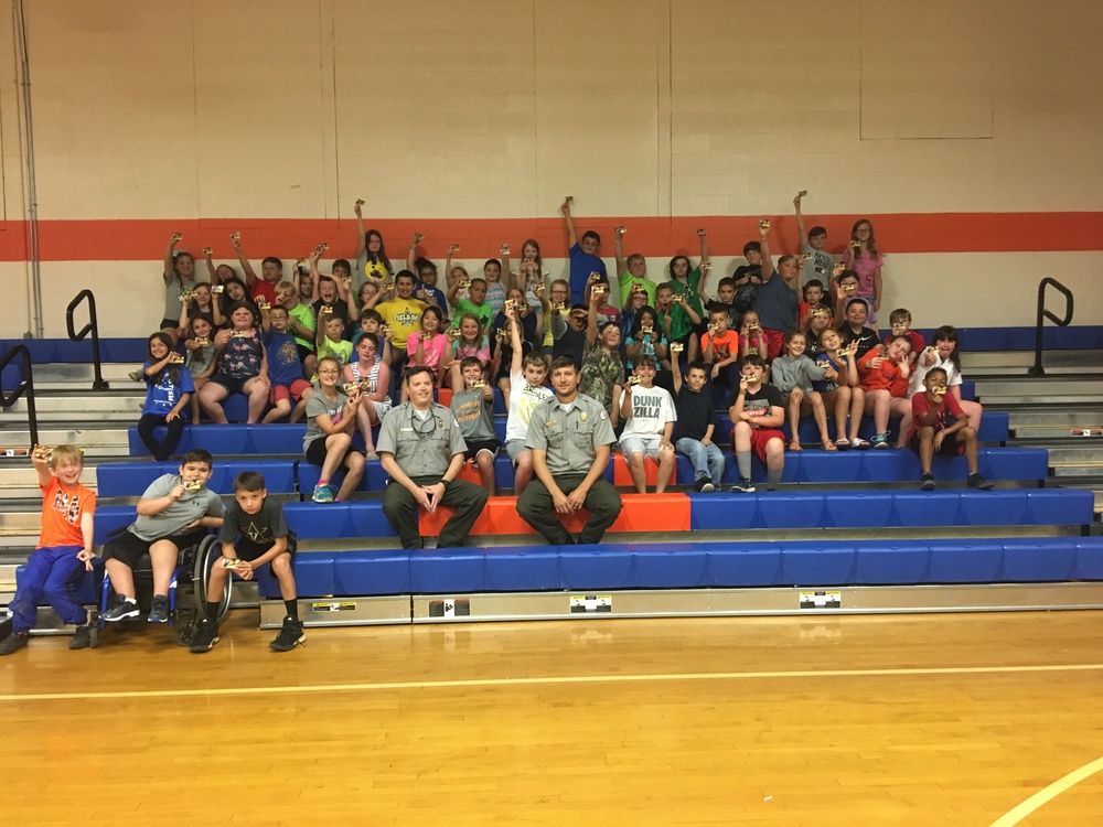 Cheatham Lake park rangers engage students on environmental awareness