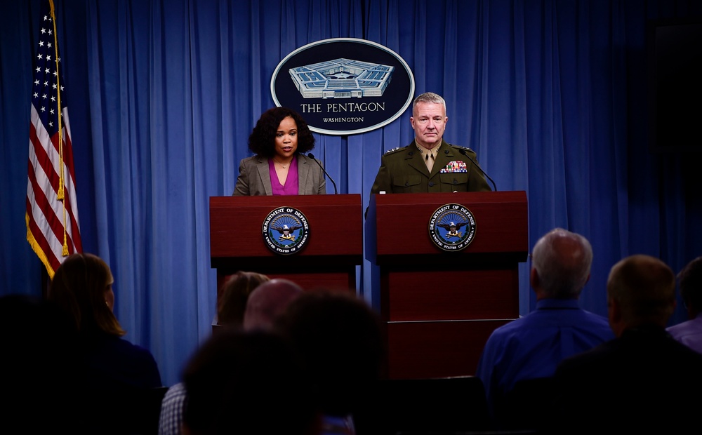 Pentagon Spokeswoman press brief