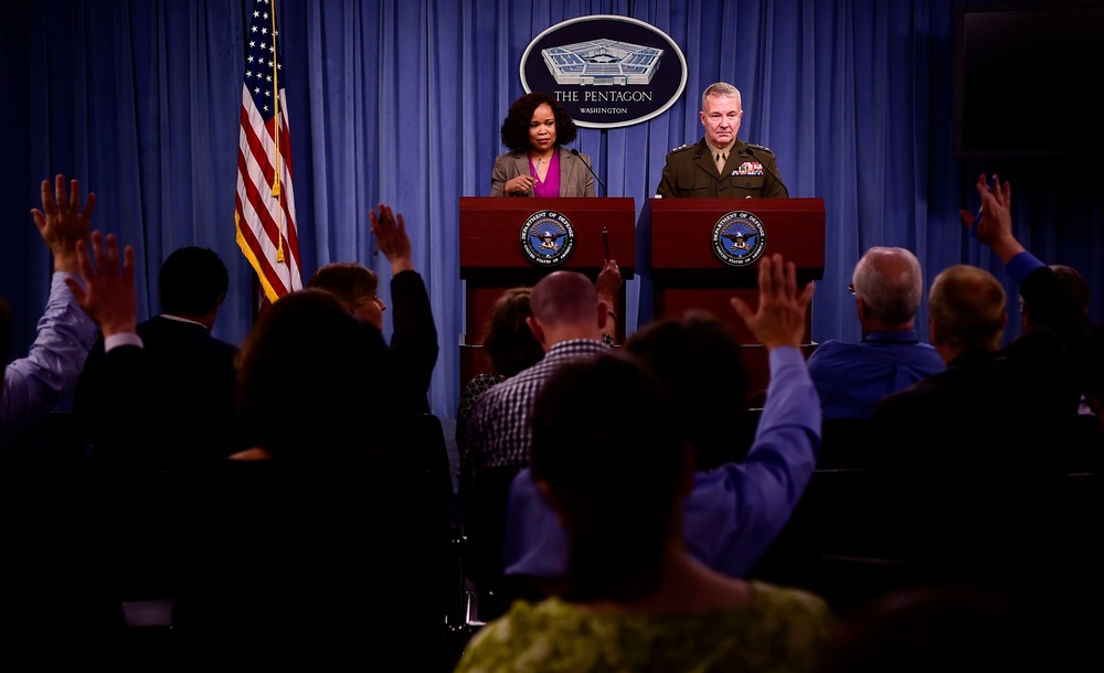 Pentagon Spokeswoman press brief