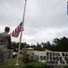 Lowering the flag