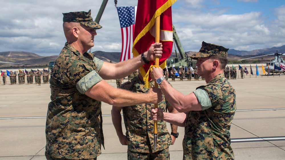 HMLA-169 Change of Command