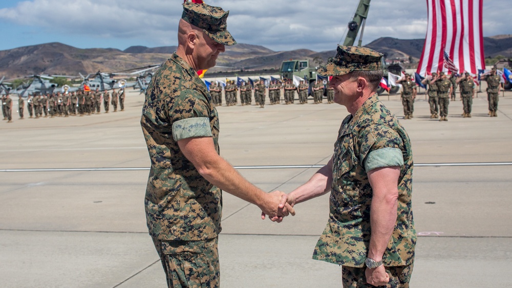 HMLA-169 Change of Command