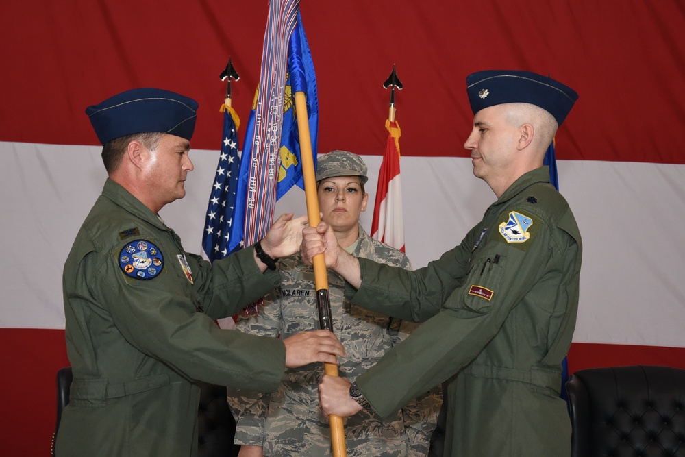 964th AACS Change of Command