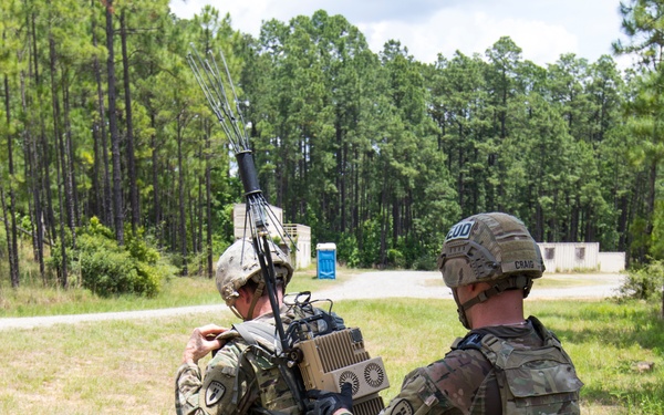 705th OD CO Command Training Exercise at Fort Polk