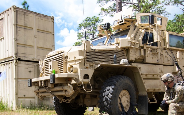 705th OD CO Command Training Exercise at Fort Polk