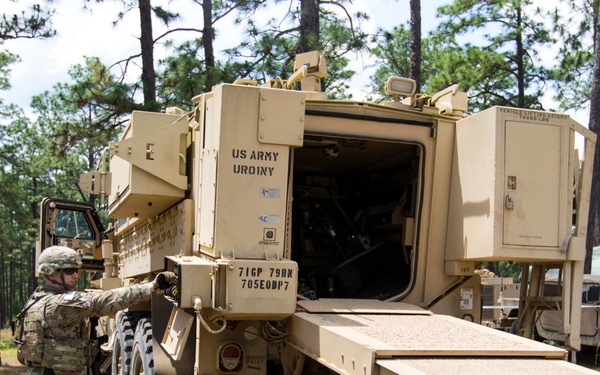 705th OD CO Command Training Exercise at Fort Polk