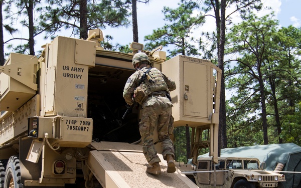 705th OD CO Command Training Exercise at Fort Polk