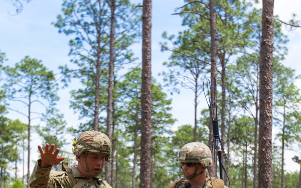 705th OD CO Command Training Exercise at Fort Polk