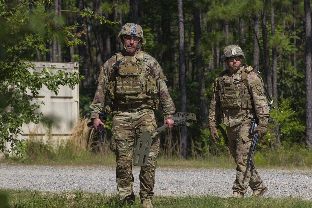 705th OD CO Command Training Exercise at Fort Polk