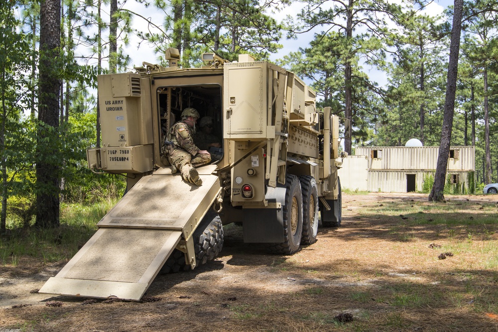 705th OD CO Command Training Exercise at Fort Polk