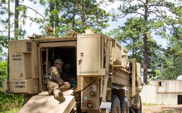705th OD CO Command Training Exercise at Fort Polk