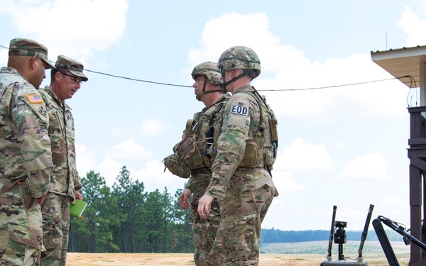 705th OD CO Command Training Exercise at Fort Polk