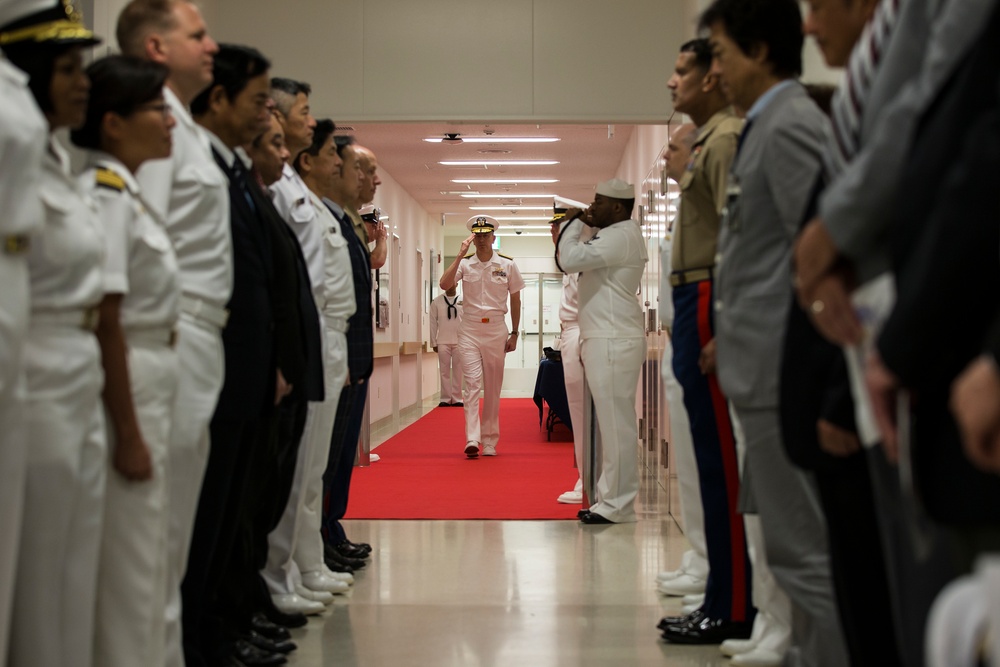 Robert M. Casey Naval Family Health Clinic Iwakuni staff celebrate grand opening