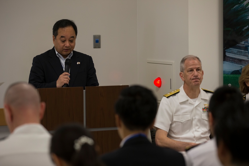 Robert M. Casey Naval Family Health Clinic Iwakuni staff celebrate grand opening