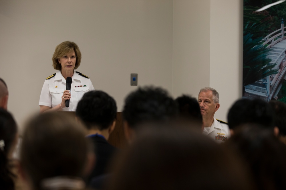 Robert M. Casey Naval Family Health Clinic Iwakuni staff celebrate grand opening