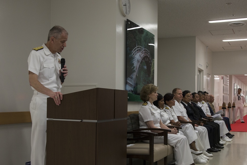 Robert M. Casey Naval Family Health Clinic Iwakuni staff celebrate grand opening