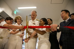 Robert M. Casey Naval Family Health Clinic Iwakuni staff celebrate grand opening