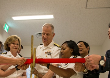 Robert M. Casey Naval Family Health Clinic Iwakuni staff celebrate grand opening