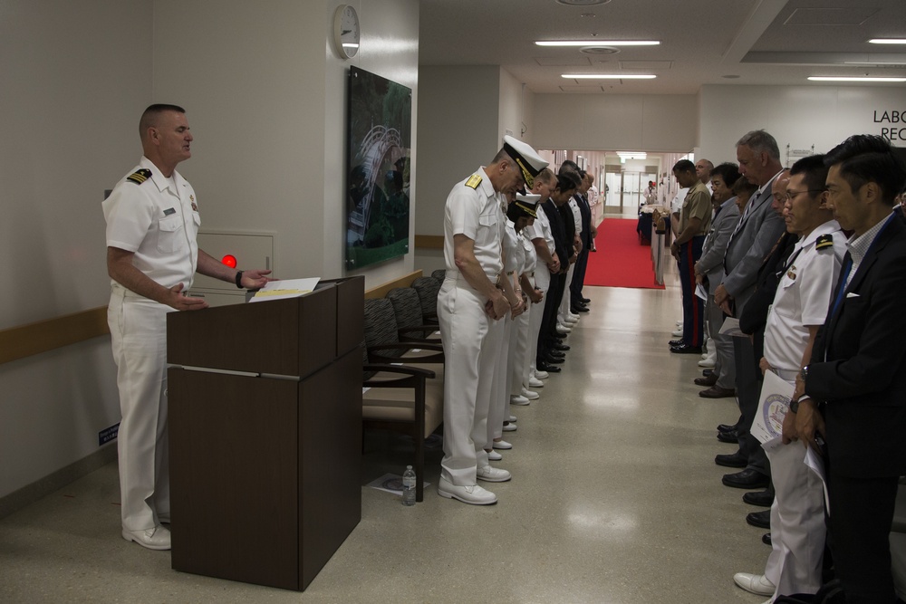 Robert M. Casey Naval Family Health Clinic Iwakuni staff celebrate grand opening