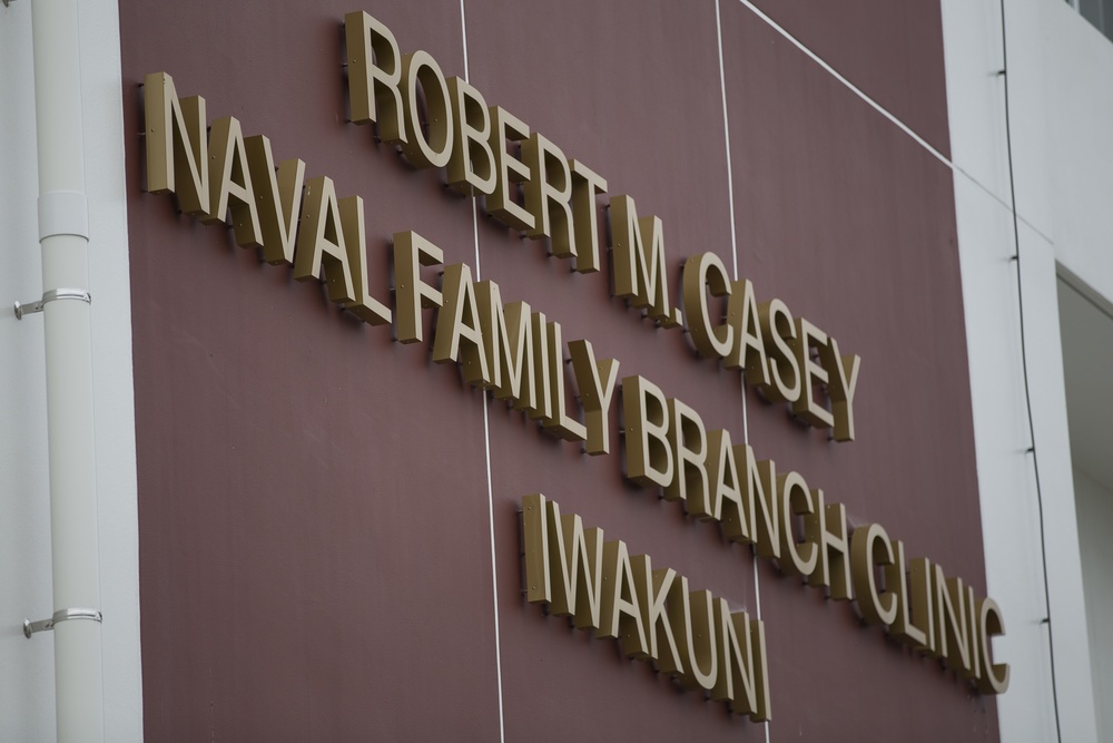 Robert M. Casey Naval Family Health Clinic Iwakuni staff celebrate grand opening