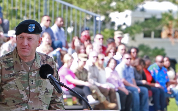 Evans ACH welcomes new commander