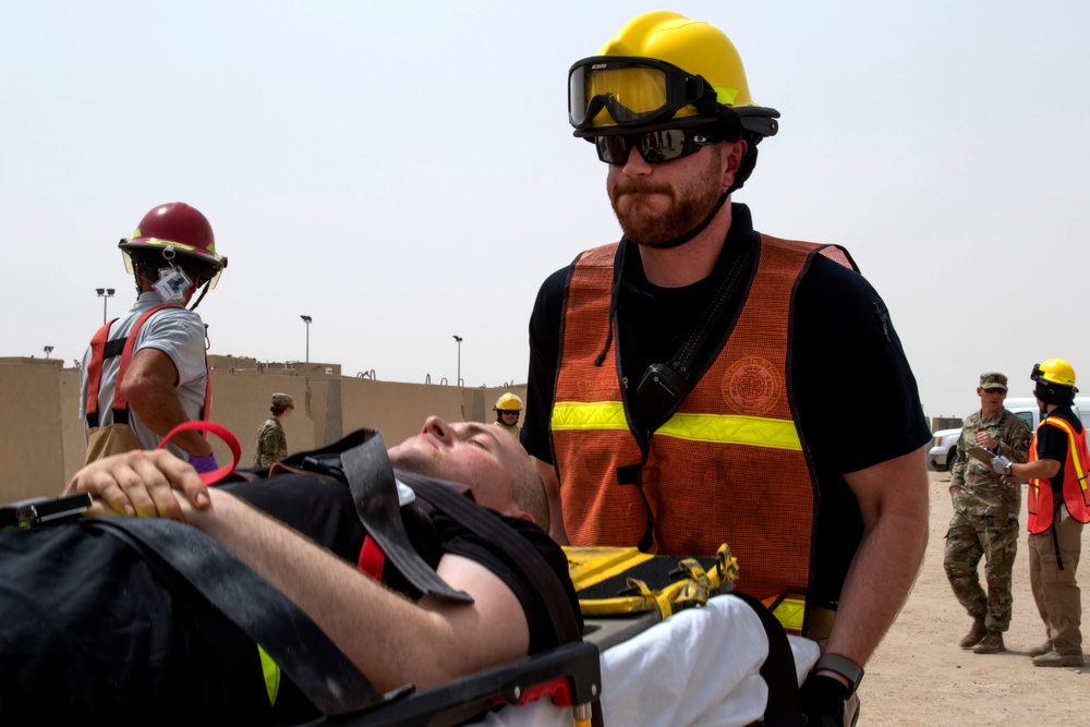 Soldiers train for mass casualty response