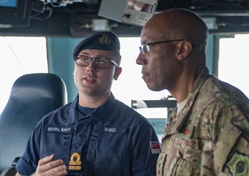 CENTCOM Deputy Visits USS Winston S. Curchill