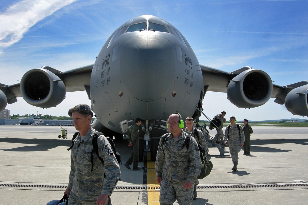 127th Wing deploys to Saber Strike 18