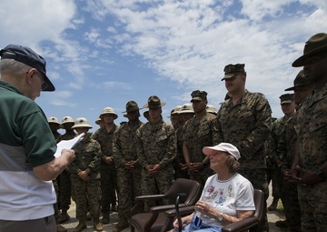 Marines on Parris Island,S.C. honor Chosin Reservoir survivor